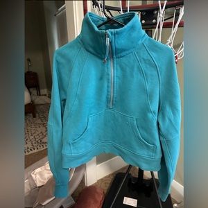 Lululemon teal oversized scuba